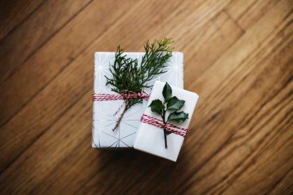 Two packages with holiday wrapping - How to plan around product delays and shortages